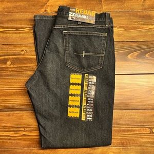 Ariat Rebar M4 Relaxed Straight NWT 35/32